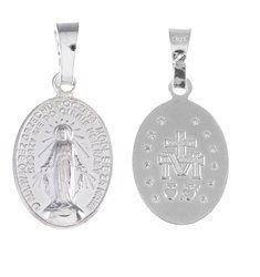 Medalik srebrny - Matki Bożej Niepokalanej Cudowny Medalik MM002