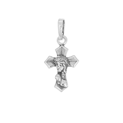 Krzyżyk srebrny z wizerunkiem Pana Jezusa srebro pr. 925 SK013