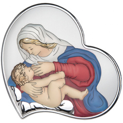 Obrazek Srebrny Matka Boska Karmiąca DS54C