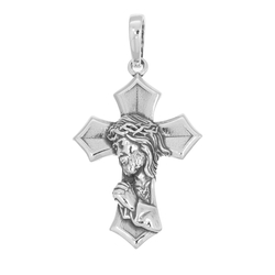 Krzyżyk srebrny z wizerunkiem Pana Jezusa srebro pr. 925 SK015