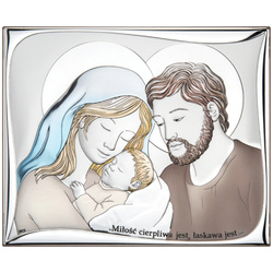 Obrazek Srebrny Święta Rodzina DS11C