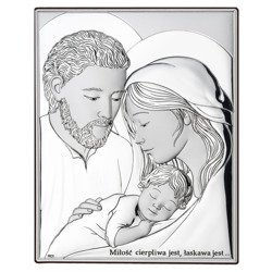 Obrazek Srebrny Święta Rodzina DS25
