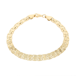 Złota bransoletka pr.585 ZBD006