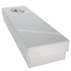 Pudełko na bransoletkę z kokardą srebrne P40/2SREBRNE