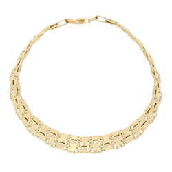 Złota bransoletka pr.585 ZBD007