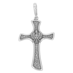 Krzyżyk srebrny z Orłem patriotyczny srebro pr. 925 SK018