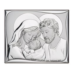 Obrazek Srebrny Święta Rodzina DS11