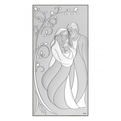 Obrazek Srebrny Święta Rodzina DS114