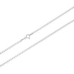 Łańcuszek srebrny pr. 925 pancerka 1,3 mm L35