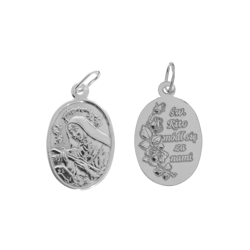 Medalik srebrny - Święta Rita ML011