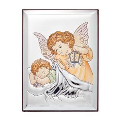 Obrazek srebrny Aniołek z latarenką 31122CER