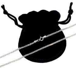 Łańcuszek srebrny pr. 925 lisi ogon (spiga) 2,1 mm SPIGA040DIA