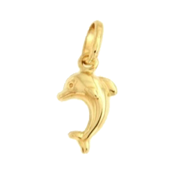 Złota przywieszka pr. 585 Delfin ZZ064
