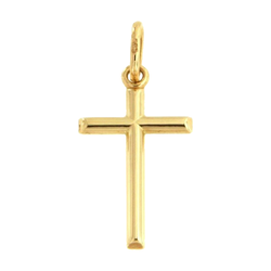 Złoty krzyżyk pr. 585 Krzyżyk prosty ZK023