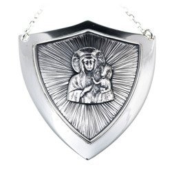 Ryngraf srebrny 925 Matka Boska Częstochowska R20