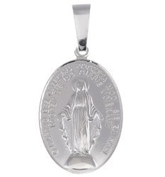 Medalik srebrny - Matki Bożej Niepokalanej Cudowny Medalik MM010