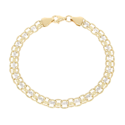 Złota bransoletka pr.585 ZBD005