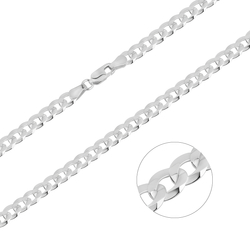 Łańcuszek srebrny pr. 925 PANCERKA 5,4 mm LPN006