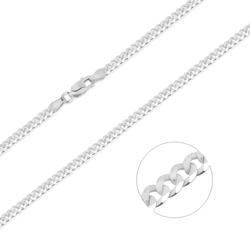 Łańcuszek srebrny pr. 925 PANCERKA 3,1 mm LPN080