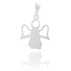 Srebrna zawieszka aniołek MM152