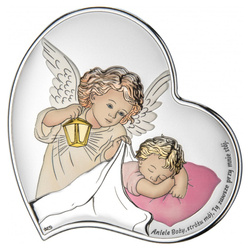 Obrazek srebrny Aniołek Anioł Stróż DS18CR