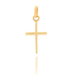 Złoty krzyżyk pr. 585 Krzyżyk prosty ZK026